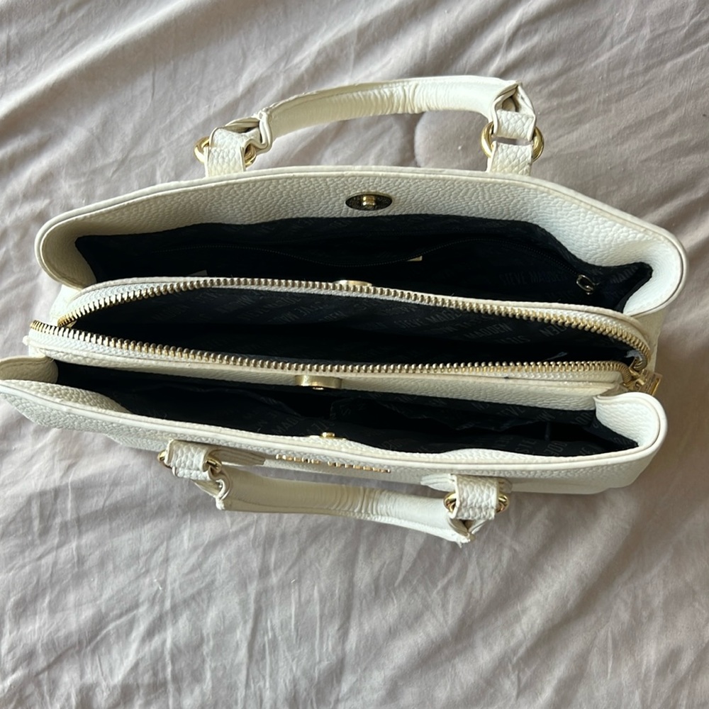 Steve Madden white purse